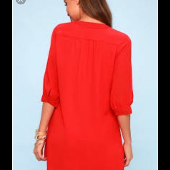 [Lulu's] Classic Mauve Shift Dress - Picture 8 of 8